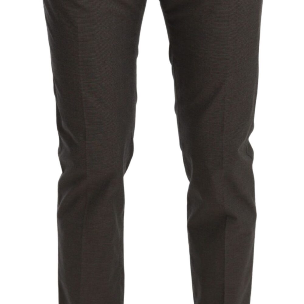 Brown Casual Mens Trouser 100% Cotton Pants