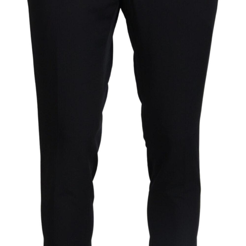 Black Tapered Dress Formal Pants