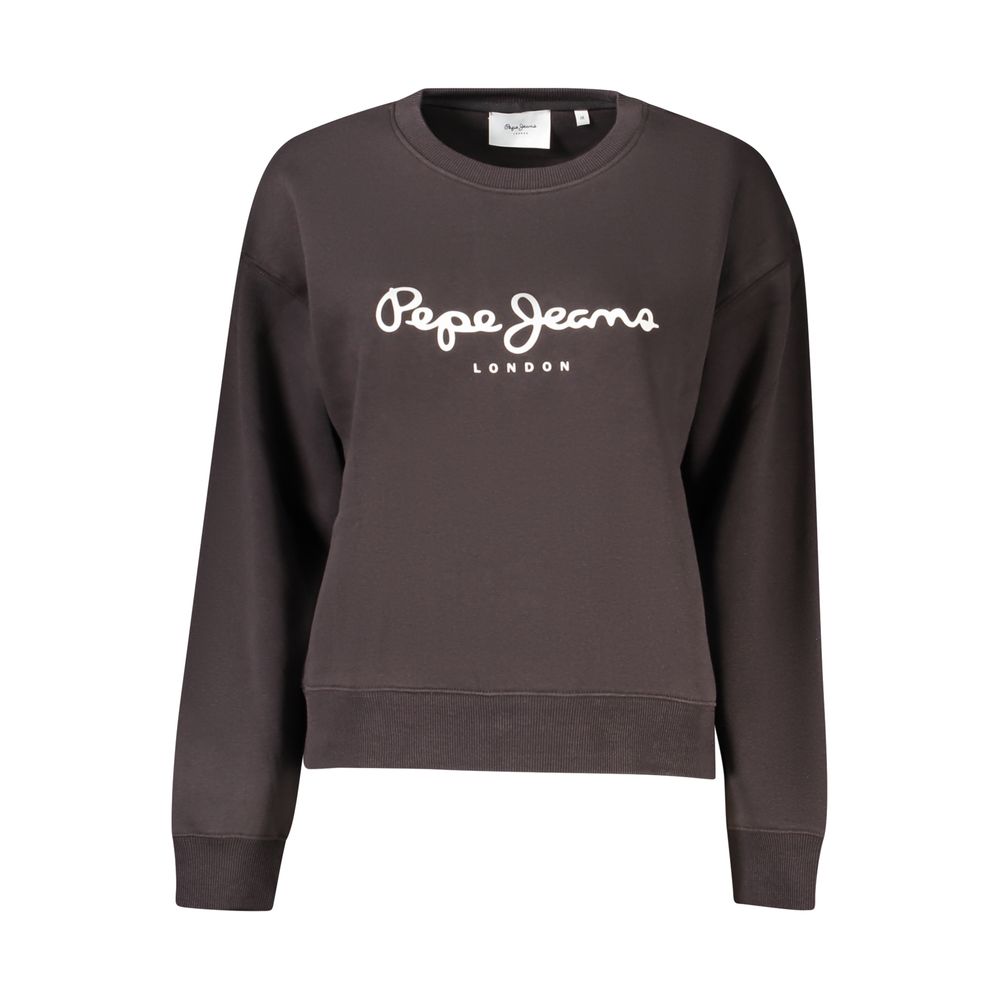 Black Cotton Sweater