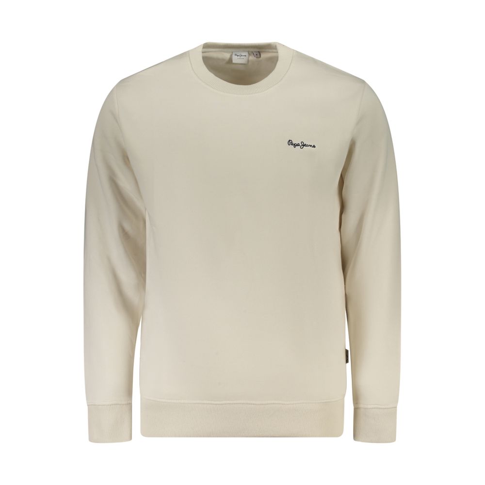 White Cotton Men Sweater