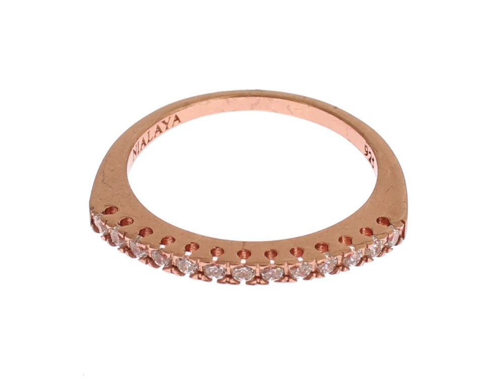 Red Gold 925 Silver Ring