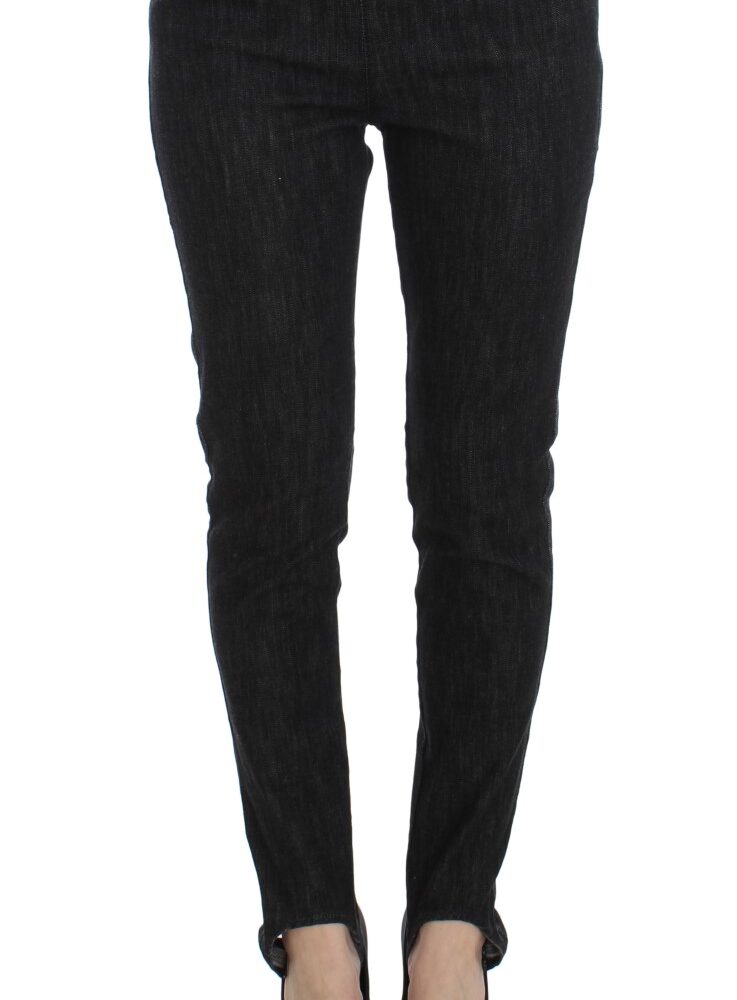 Blue Cotton Slim Fit Denim Jeans