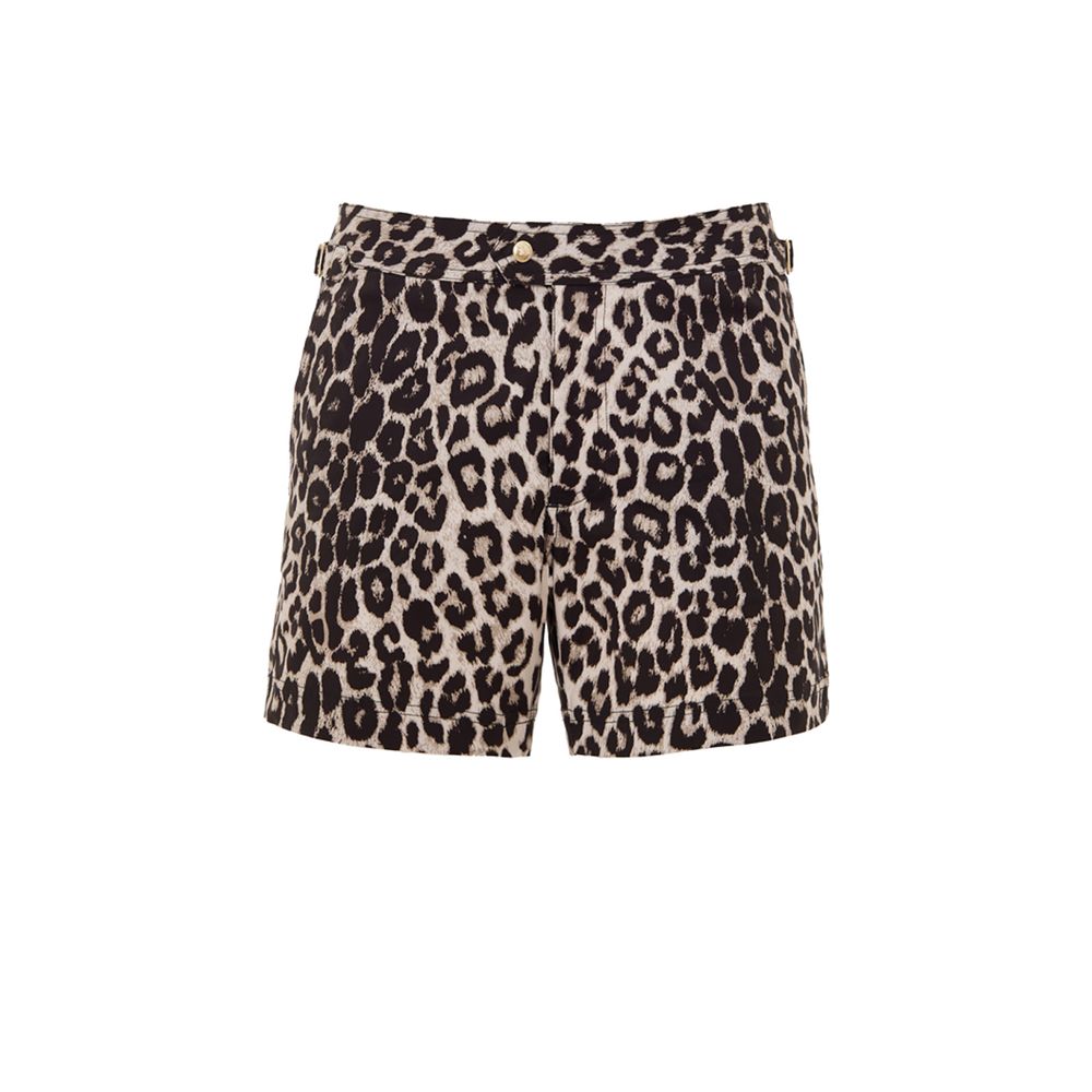 Multicolor Polyester Swim Short