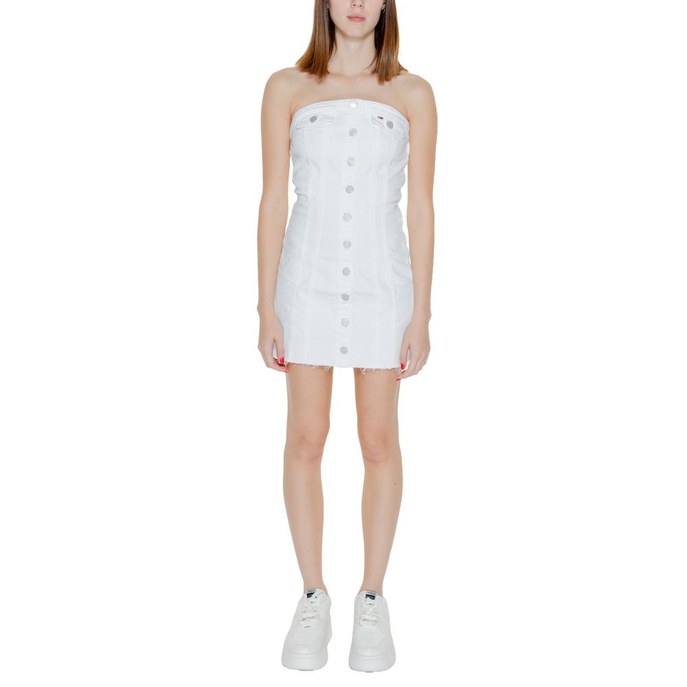 White Recycled Cotton Short