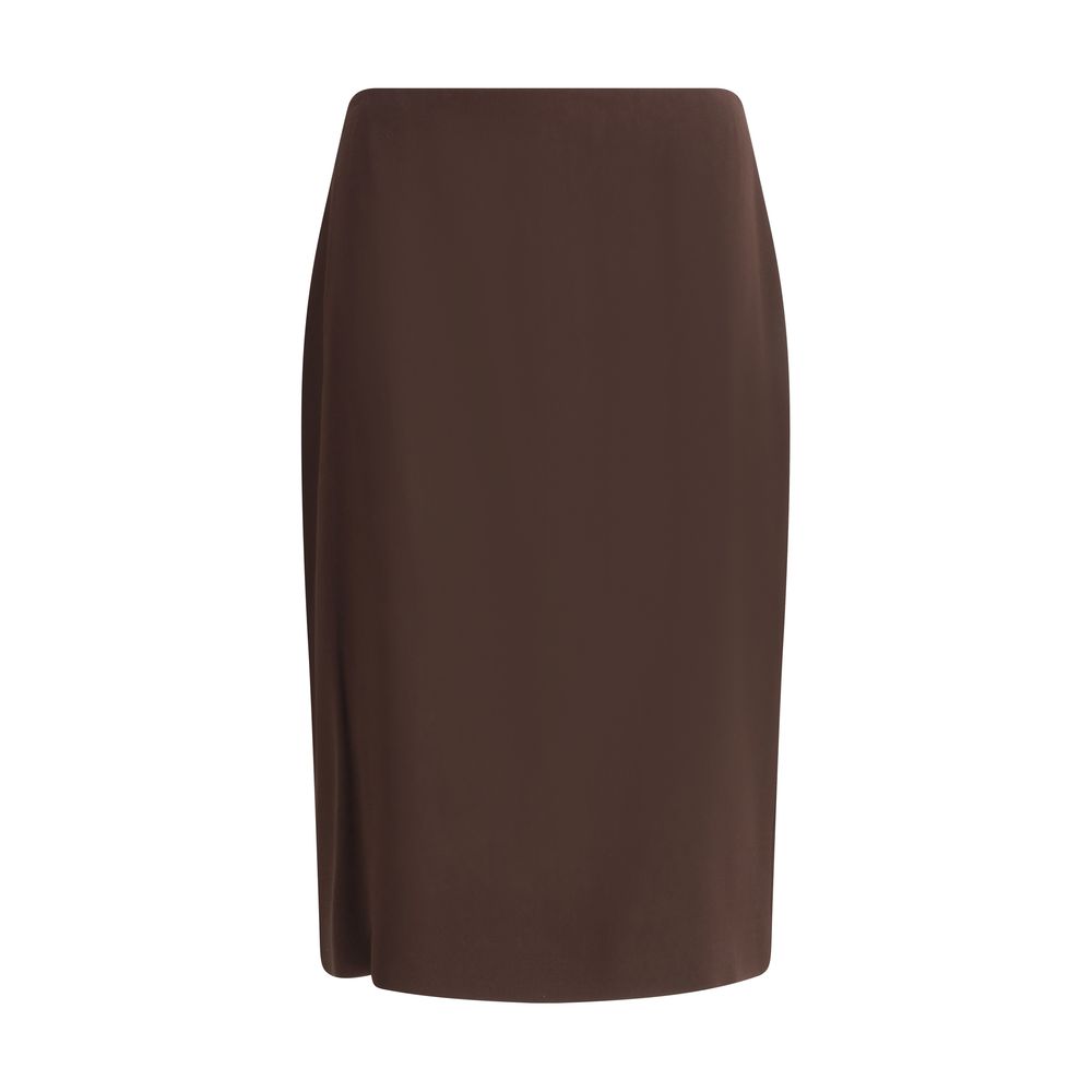 Satin midi Skirt