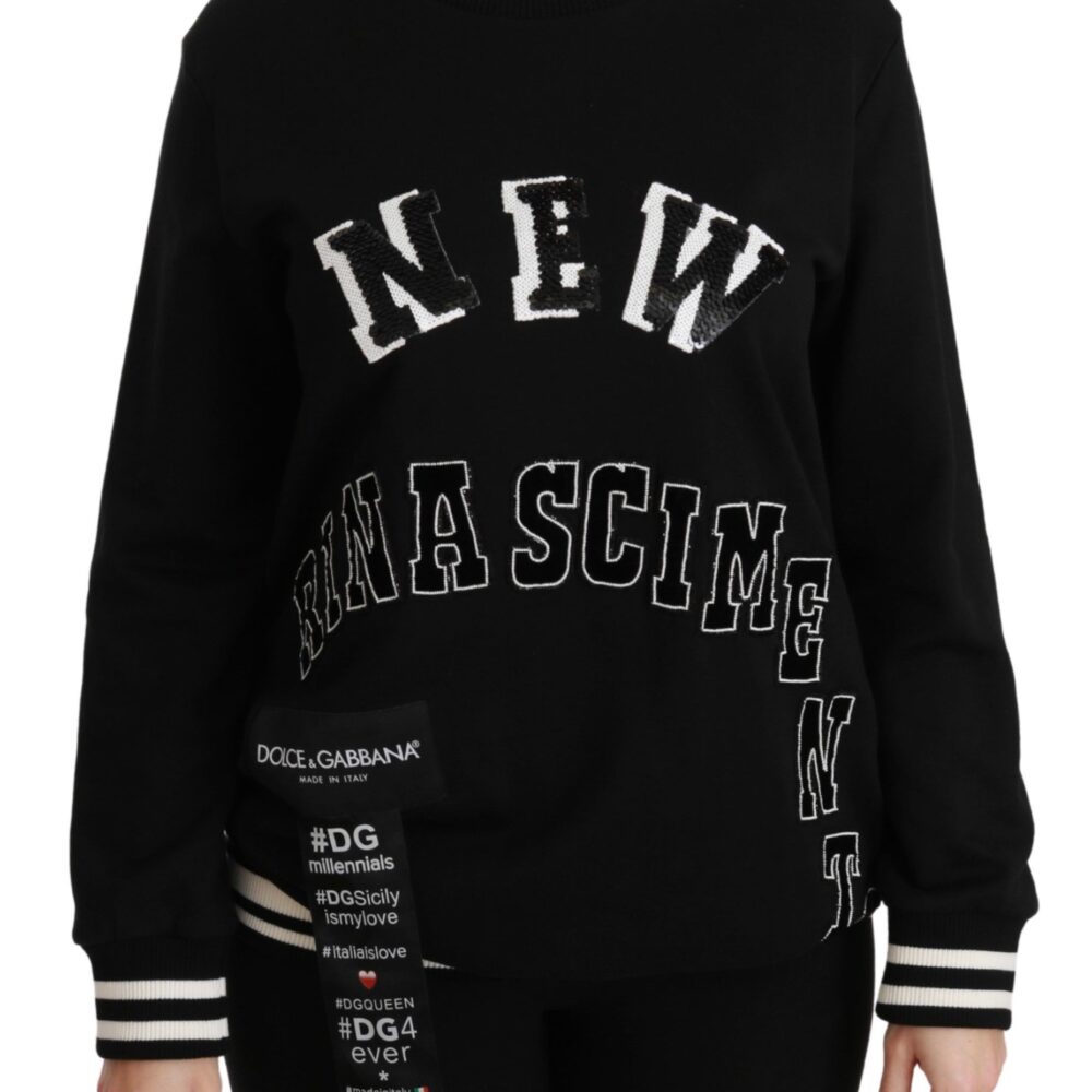 Black Rinascimento #DGmillennials Sweater