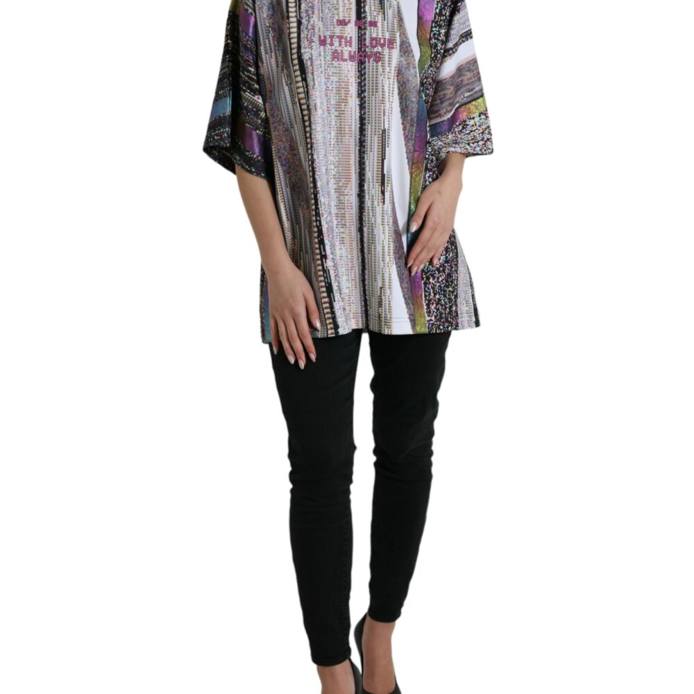 Multicolor With Love Always Print T-shirt