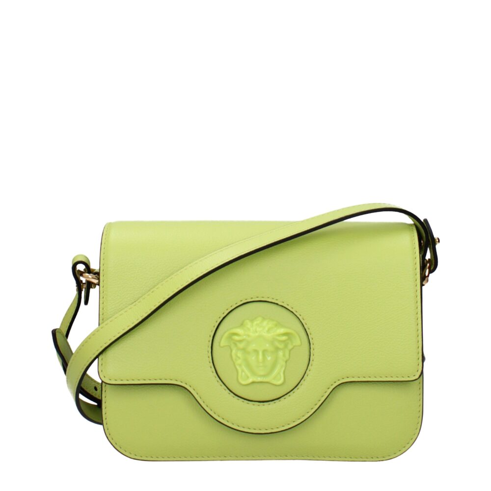 Green Leather Crossbody Bags